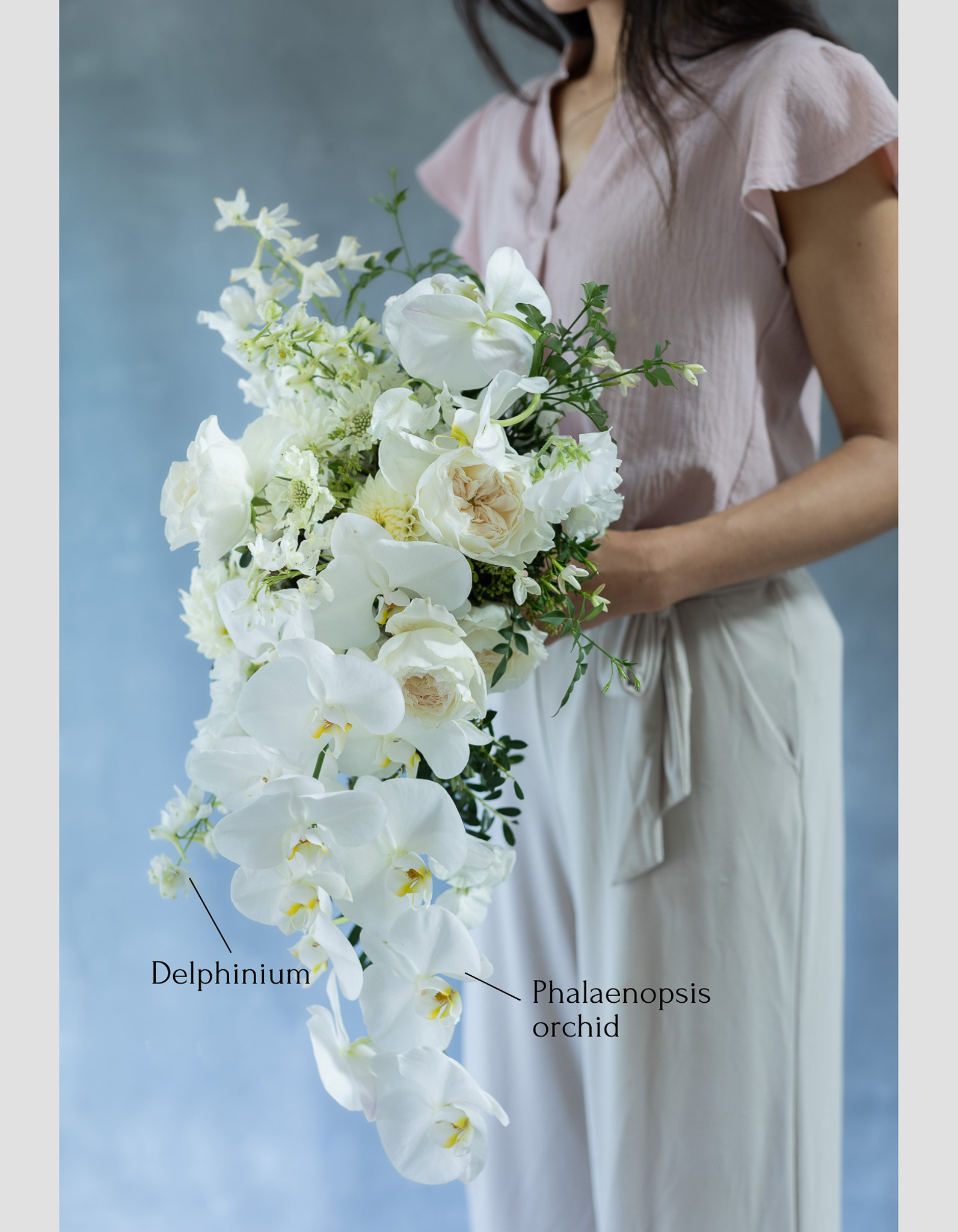 My Top 14 Flowers for a beautiful Cascading Bouquet Trail - kokofloral.com